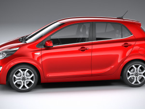 Kia Picanto 2021 3D Модель