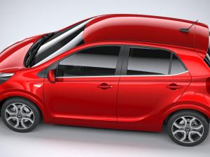Kia Picanto 2021 3D Модель