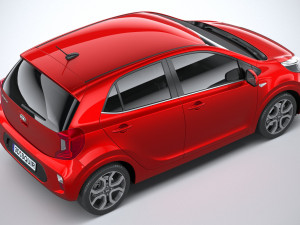 Kia Picanto 2021 3D Модель