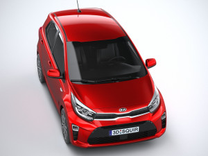 Kia Picanto 2021 3D Модель