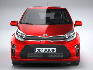 Kia Picanto 2021 3D Модель