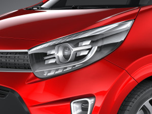 Kia Picanto 2021 3D Модель