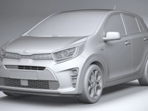 Kia Picanto 2021 3D Model