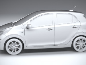 Kia Picanto 2021 3D Модель
