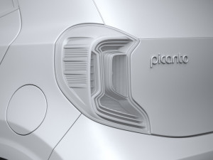Kia Picanto 2021 3D Модель