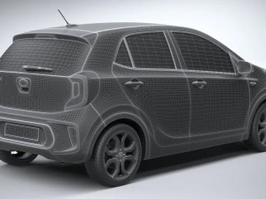 Kia Picanto 2021 3D Model