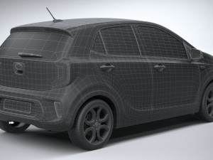 Kia Picanto 2021 3D Модель