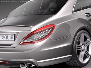 Mercedes-Benz CLS63 AMG 2012 Modelo 3D