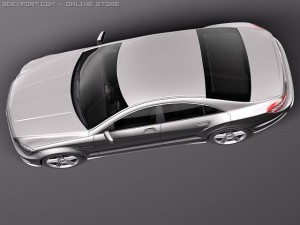 Mercedes-Benz CLS63 AMG 2012 Modelo 3D