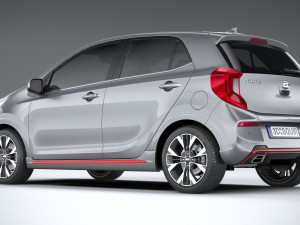 Kia Picanto GT Line 2021 Modèle 3D