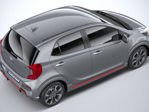 Kia Picanto GT Line 2021 Modèle 3D