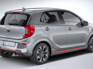 Kia Picanto GT Line 2021 Modèle 3D