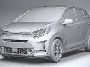 Kia Picanto GT Line 2021 Modèle 3D