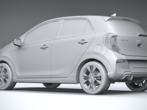 Kia Picanto GT Line 2021 Modèle 3D