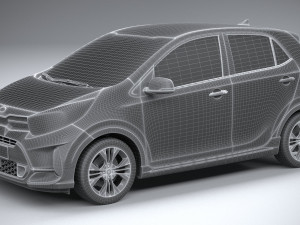 Kia Picanto GT Line 2021 Modèle 3D
