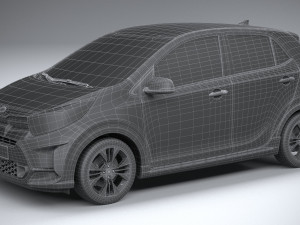 Kia Picanto GT Line 2021 Modèle 3D