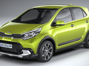Kia Picanto X-line 2021 3D 模型