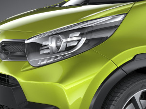 Kia Picanto X-line 2021 3D 模型