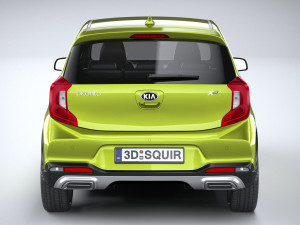 Kia Picanto X-line 2021 3D 模型