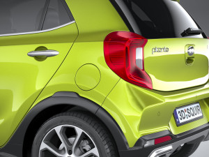 Kia Picanto X-line 2021 3D 模型