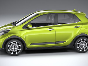 Kia Picanto X-line 2021 3D 模型