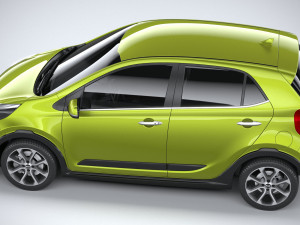 Kia Picanto X-line 2021 3D 模型
