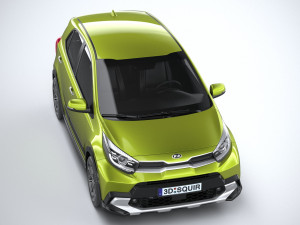 Kia Picanto X-line 2021 3D 模型