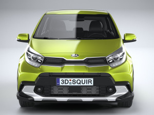 Kia Picanto X-line 2021 3D 模型