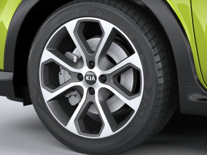 Kia Picanto X-line 2021 3D 模型