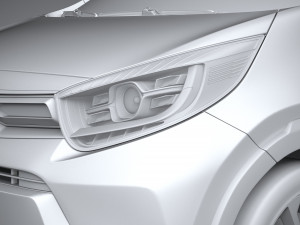 Kia Picanto X-line 2021 3D 模型