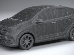 Kia Picanto X-line 2021 3D 模型