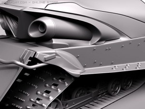 Yamaha Apex Snowmobile 2011 3D 모델