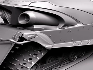 Yamaha Apex Snowmobile 2011 3D Model
