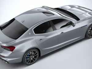 Maserati Ghibli Hybrid 2021 Model 3D