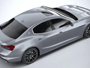 Maserati Ghibli Hybrid 2021 3D Model