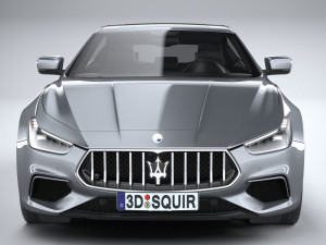 Maserati Ghibli Hybrid 2021 Model 3D