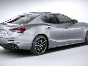 Maserati Ghibli Hybrid 2021 Model 3D