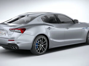 Maserati Ghibli Hybrid 2021 3D Model