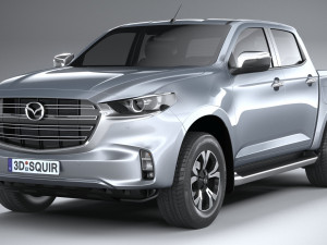 Mazda BT-50 2021 3Dモデル