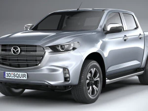Mazda BT-50 2021 3D Model