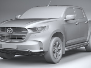 Mazda BT-50 2021 3Dモデル
