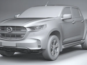 Mazda BT-50 2021 3D Model