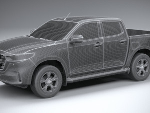 Mazda BT-50 2021 3Dモデル