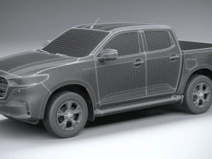 Mazda BT-50 2021 3D Model
