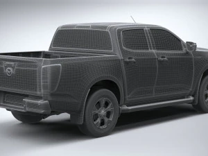 Mazda BT-50 2021 3D Model
