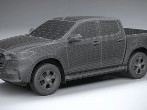 Mazda BT-50 2021 3D Model