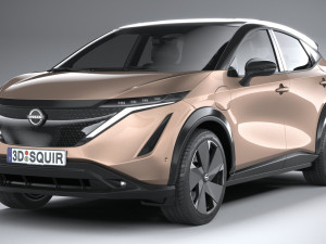 Nissan Ariya 2021 3D Model