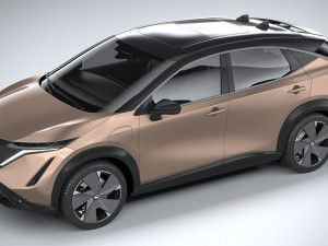 Nissan Ariya 2021 3D Model