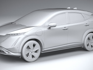 Nissan Ariya 2021 3D Model