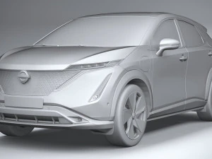 Nissan Ariya 2021 3D Model